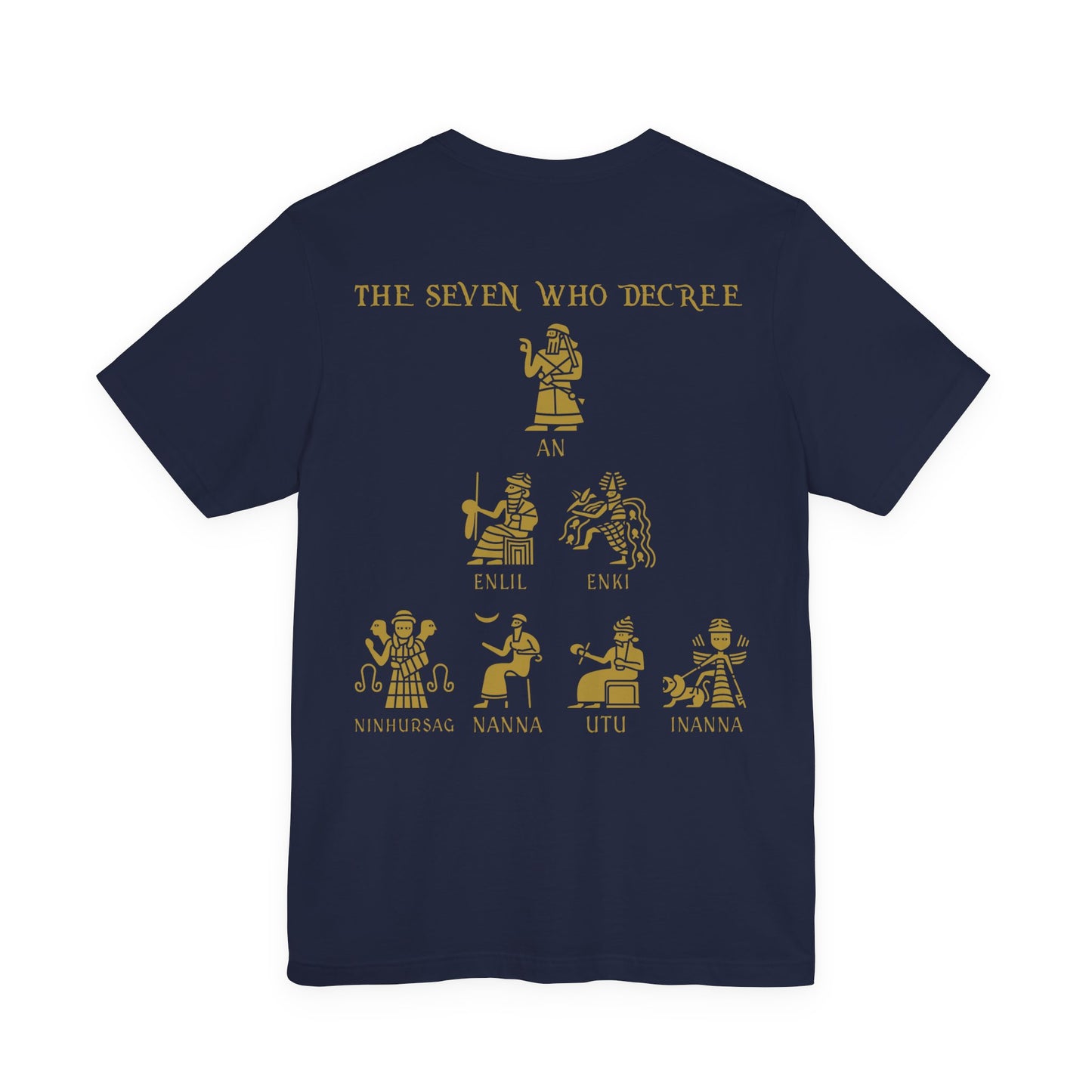 The Seven Who Decree - Mesopotamian Gods T-Shirt