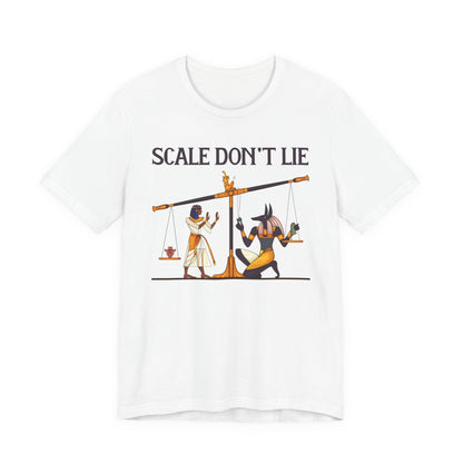 White / S Scale Don't Lie T-Shirt