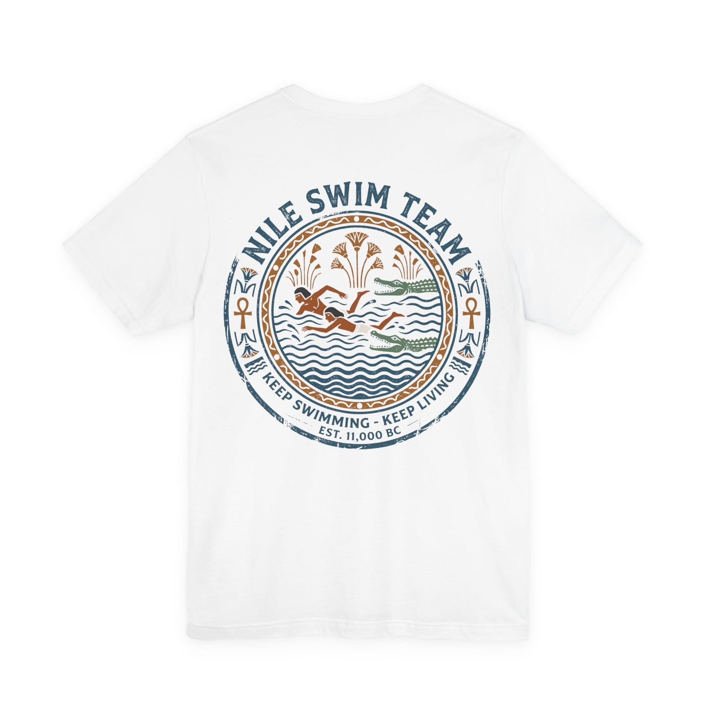 Nile Swim Team Double Sided T-Shirt