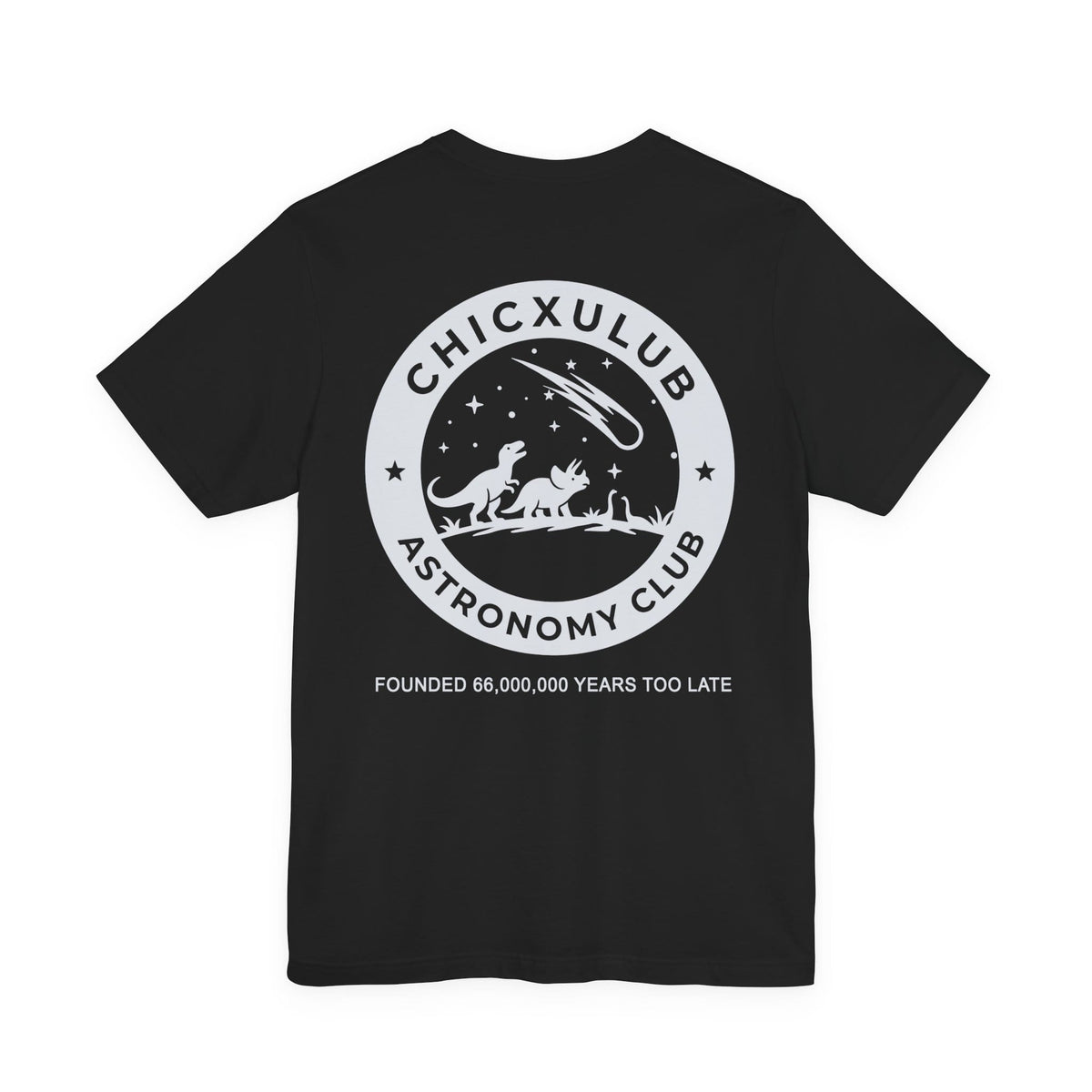 Chicxulub Astronomy Club Double Sided T-Shirt