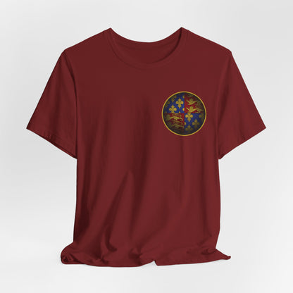Hundred Years War Battles - Double Sided T-Shirt
