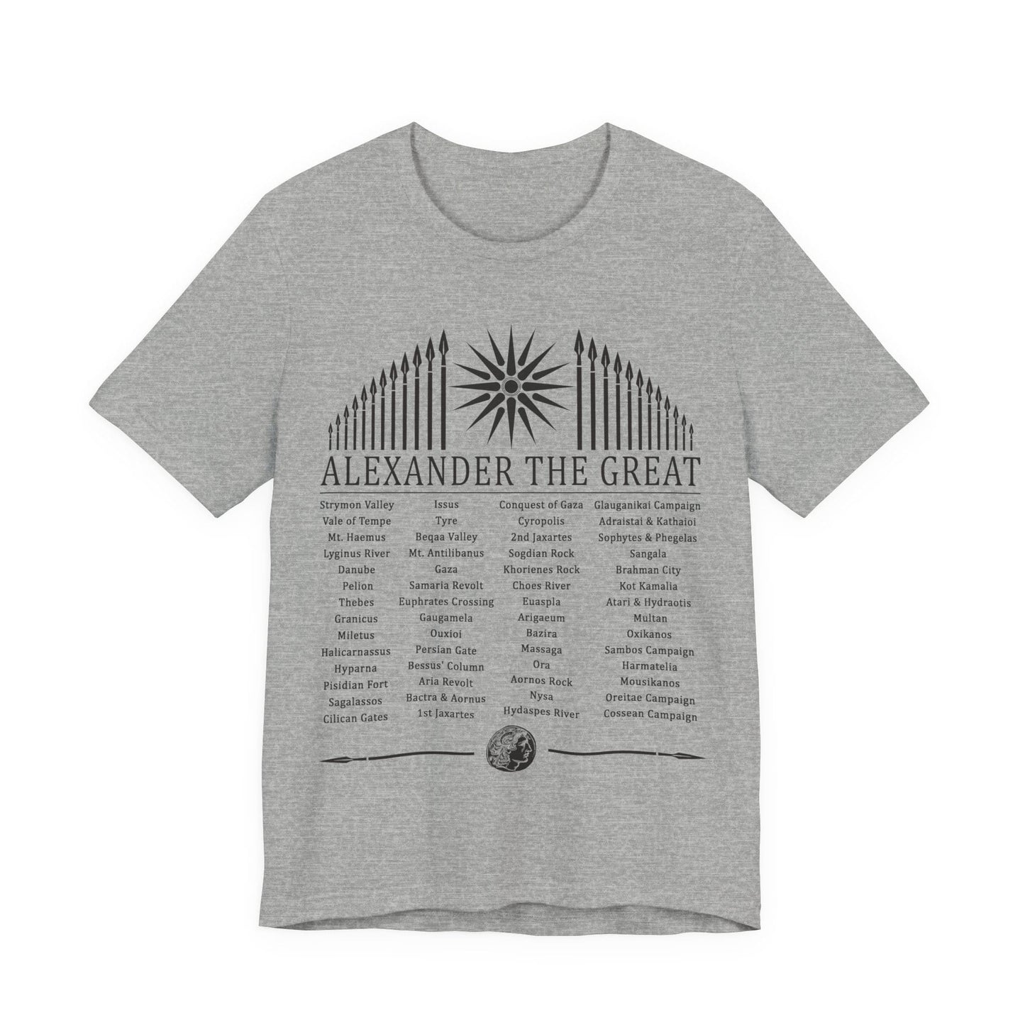 Alexander Campaign and Battles T-Shirt