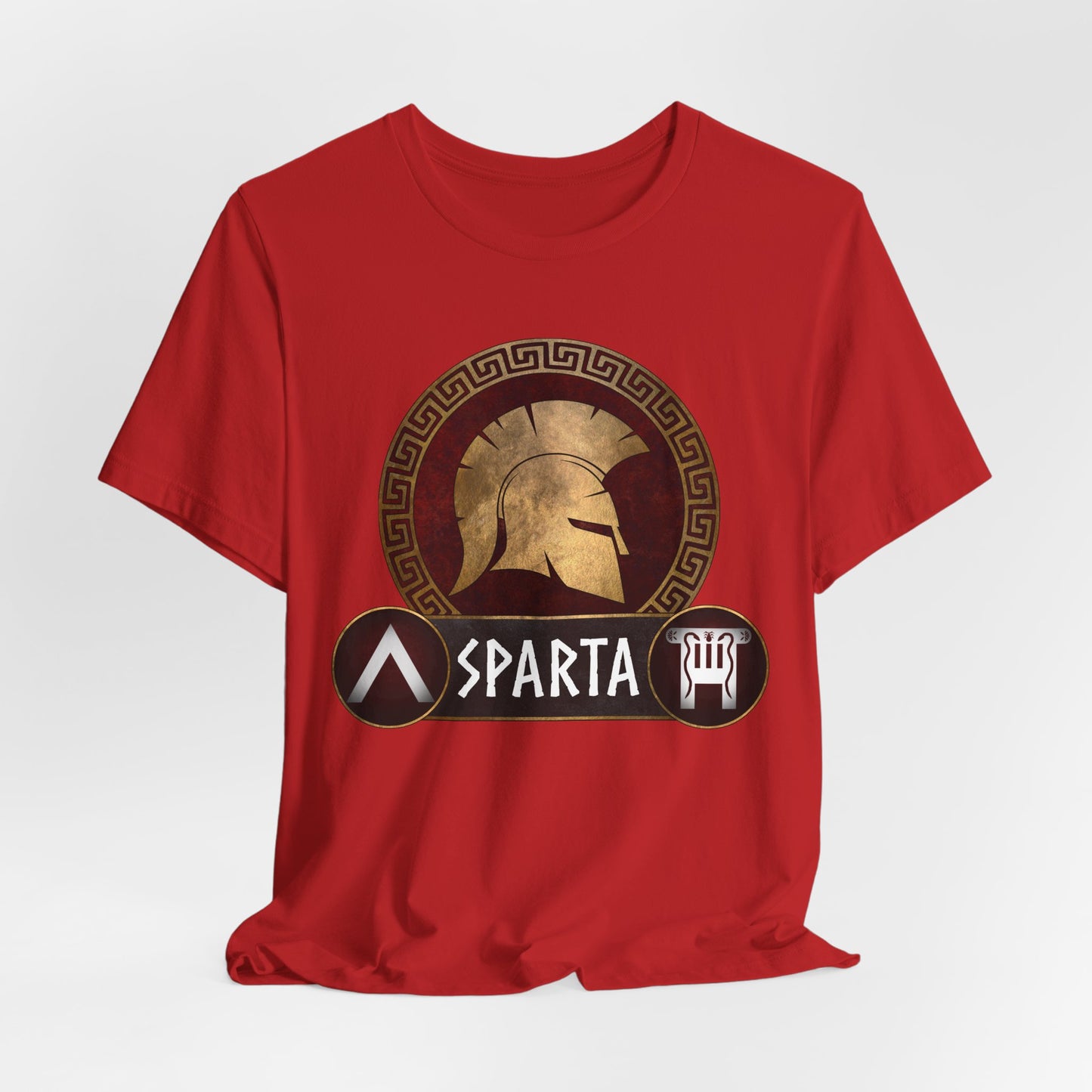 Sparta - Spartan Helmet and Shields T-Shirt