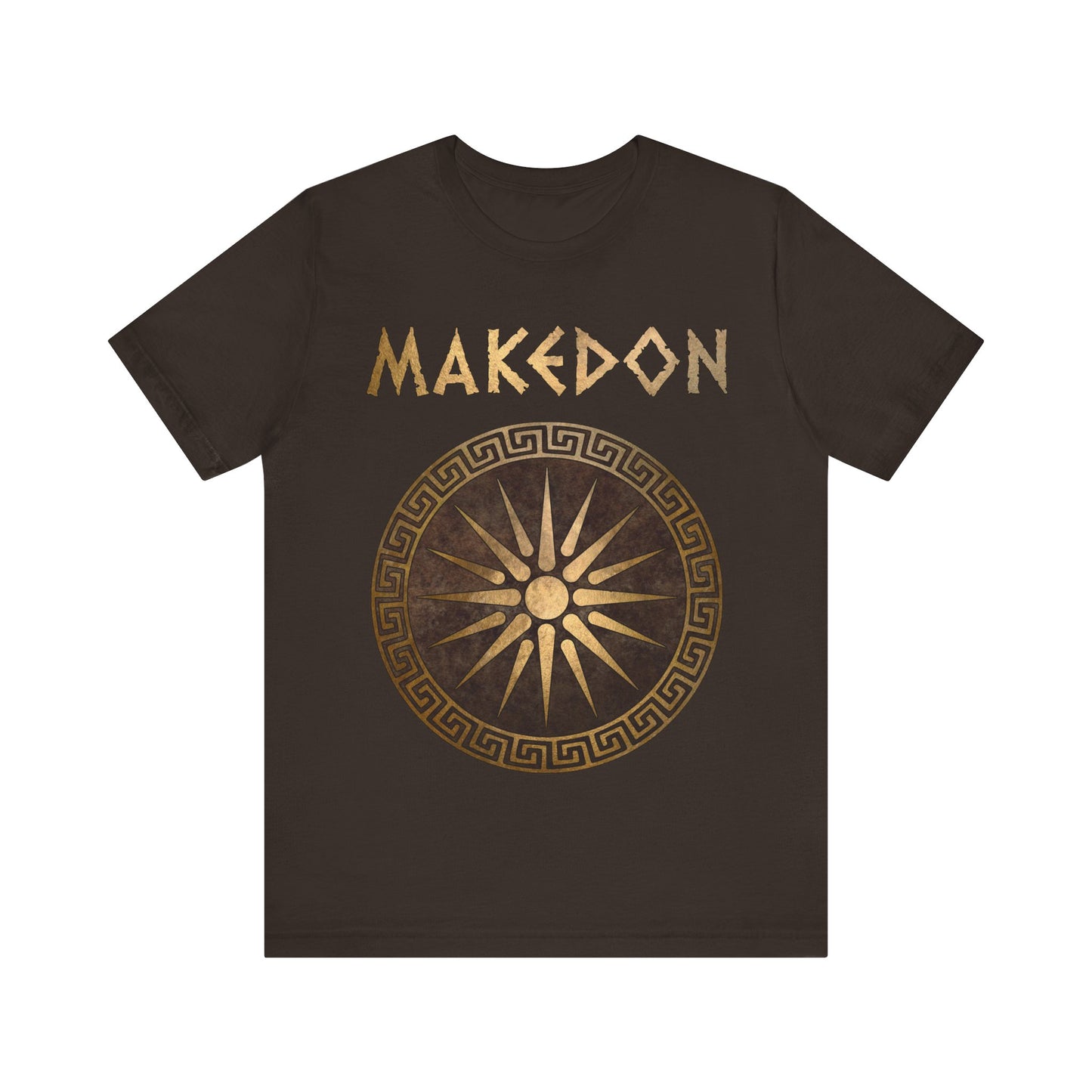 Ancient Makedon Shield Alexander the Great T-Shirt