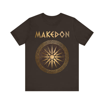 Ancient Makedon Shield Alexander the Great T-Shirt