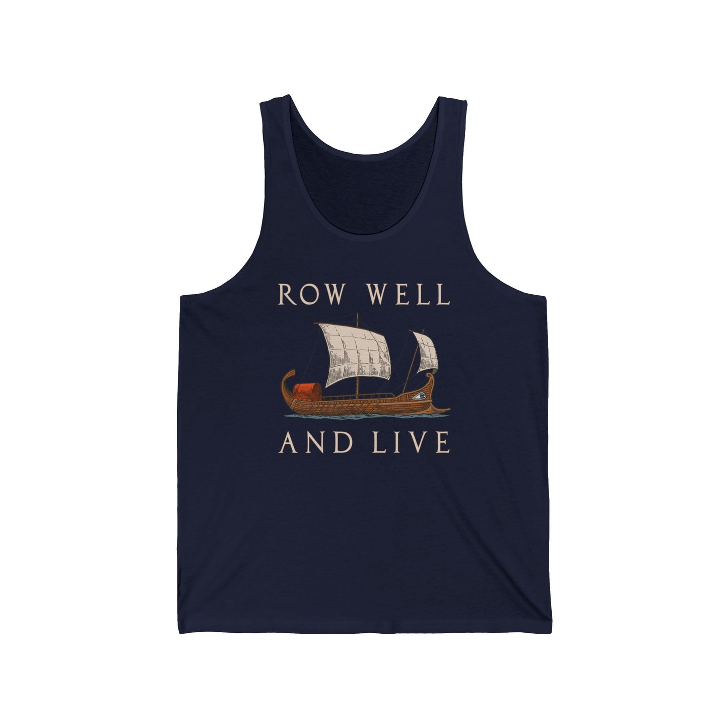 Row Well and Live Ben-Hur Tank Top