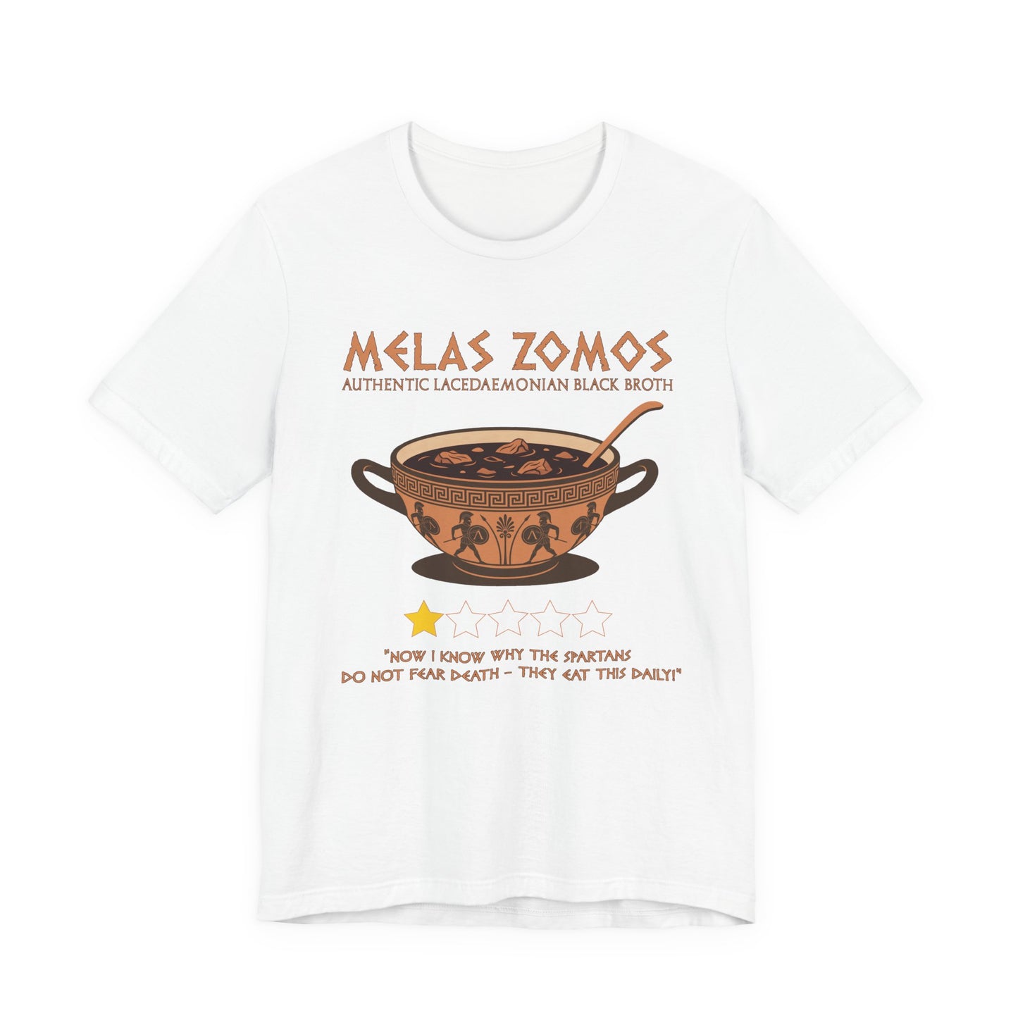 Spartan Melas Zomos 1 Star Review T-Shirt