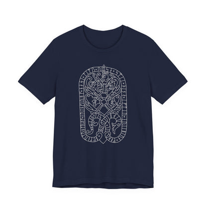 Navy / S Drävle Runestone Sigurd & Fafnir T-Shirt