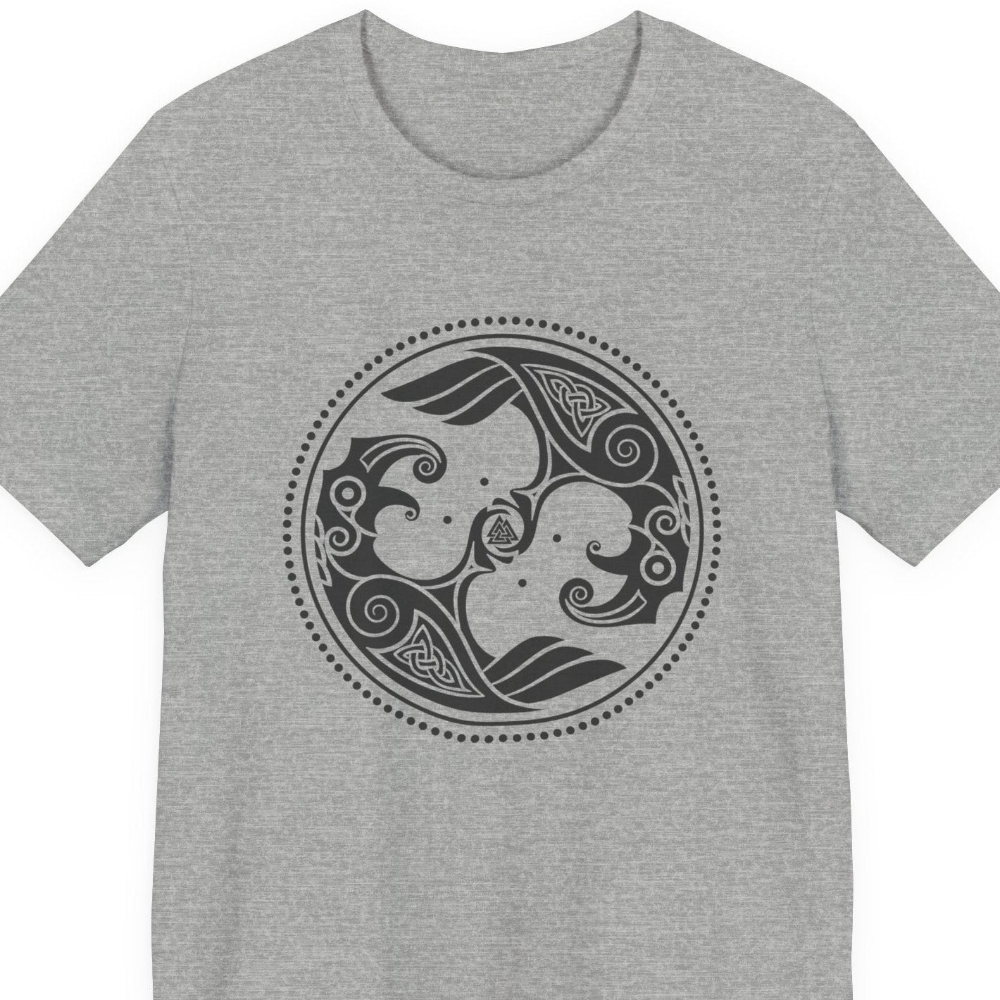 Huginn and Muninn Ravens of Odin - Norse Mythology T-Shirt