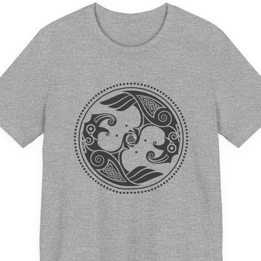 Huginn and Muninn Ravens of Odin - Norse Mythology T-Shirt