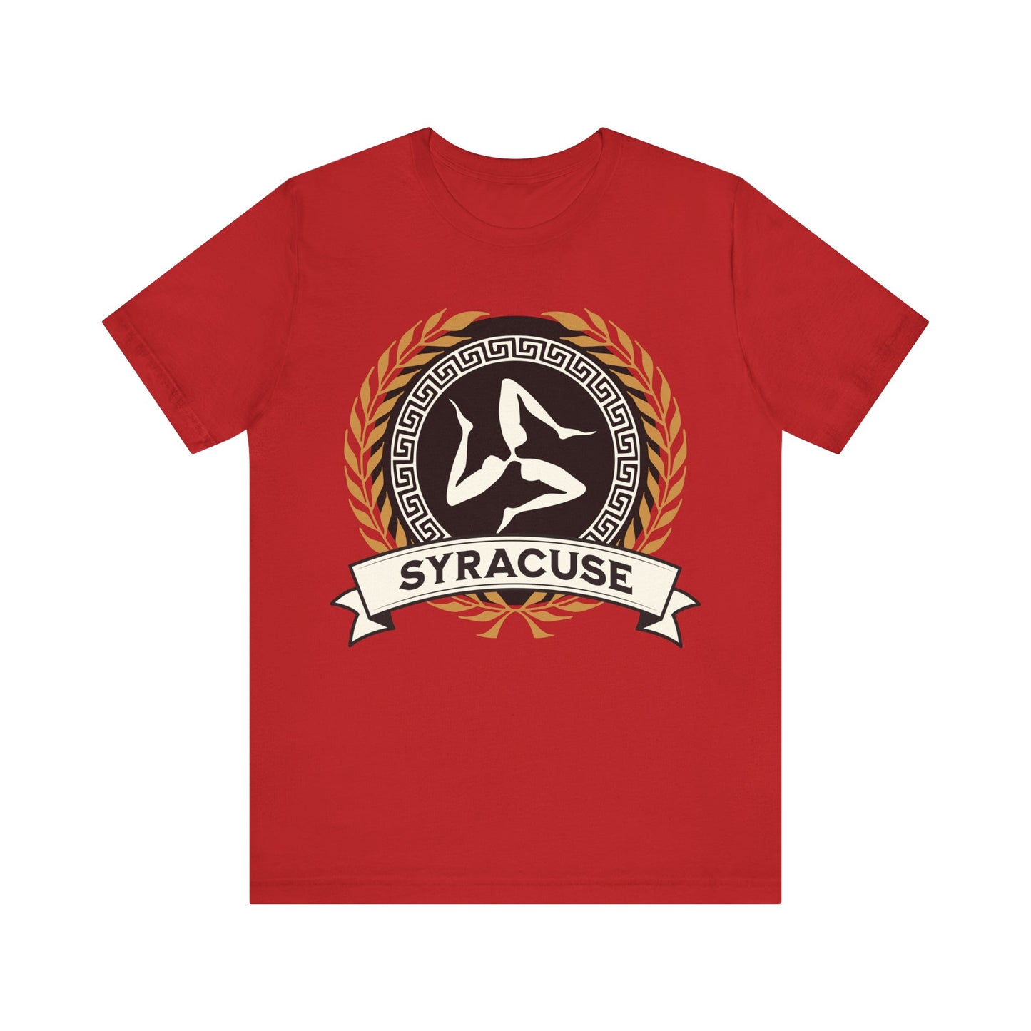 Syracuse Ancient Greek City-State - Polis of Syracuse Symbol - Syracusan History - T-shirt