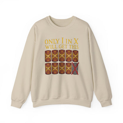 Sand / S Decimation Pun Sweatshirt