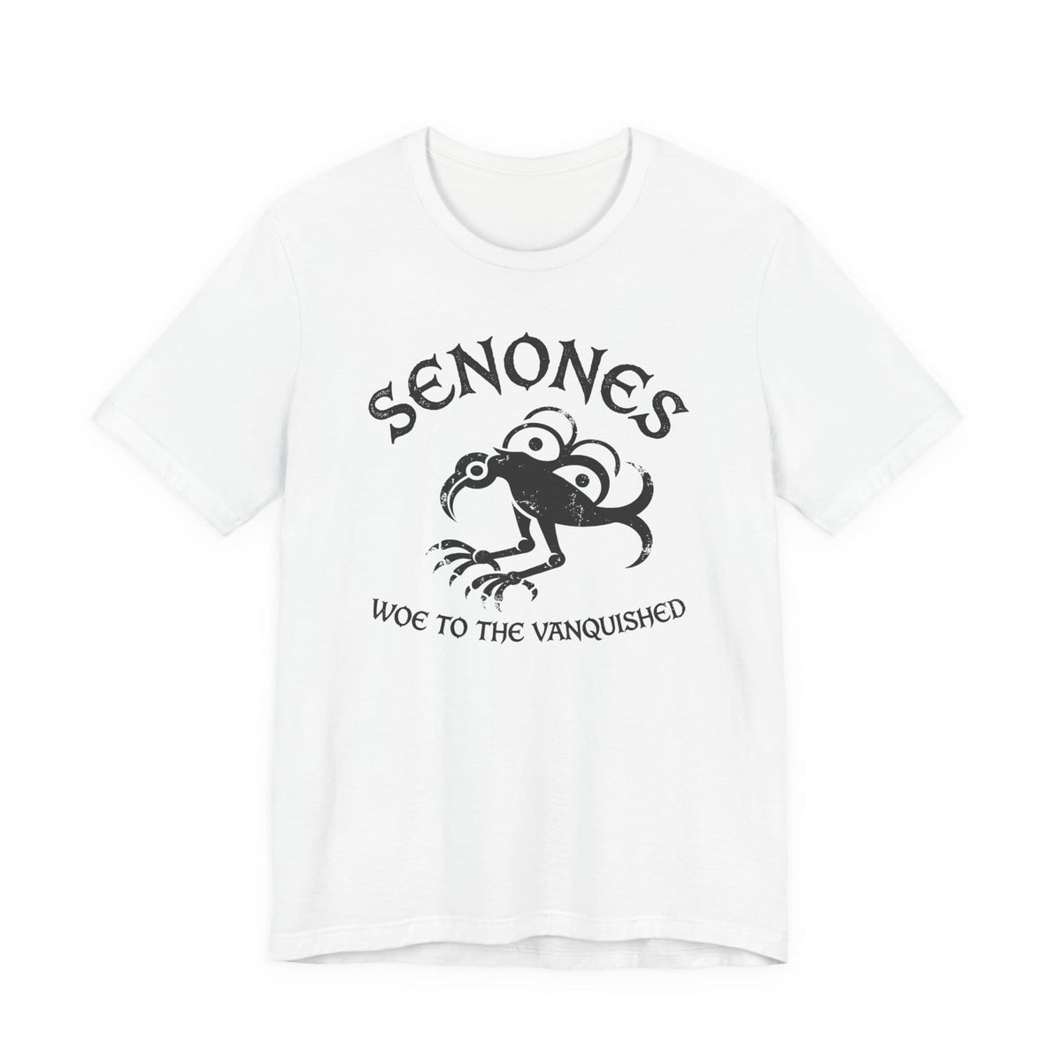 White / S Senones Gallic Tribe T-Shirt