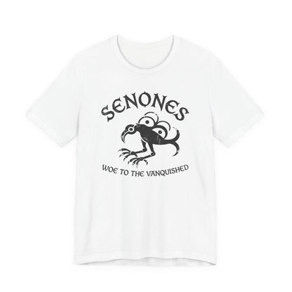 White / S Senones Gallic Tribe T-Shirt