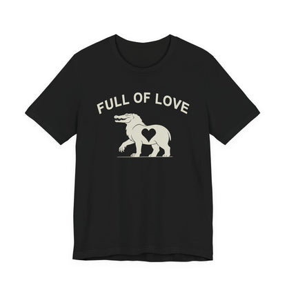 Black / S Full of Love Ammit T-Shirt