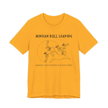 Minoan Bull Leaping 4 Easy Steps T-Shirt
