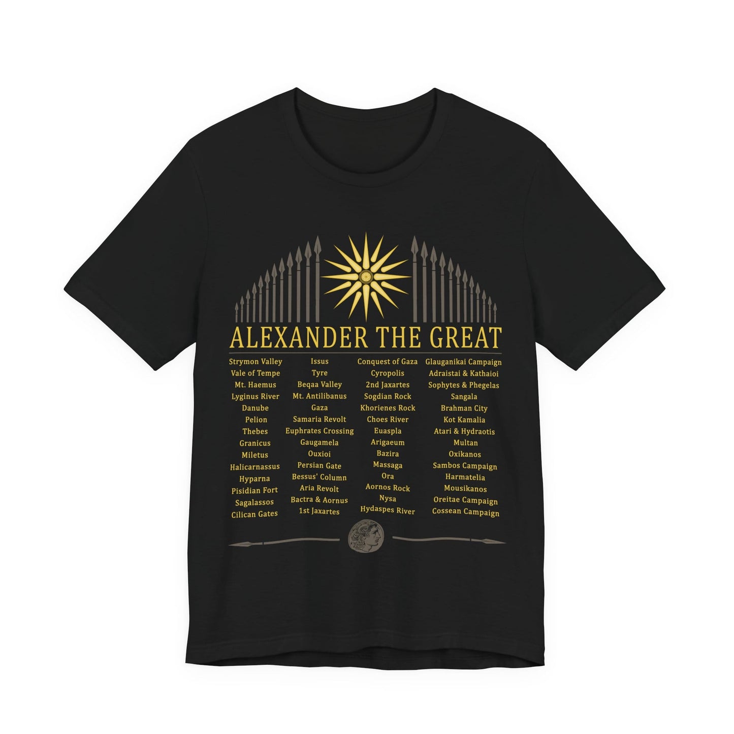 Alexander Campaign and Battles T-Shirt