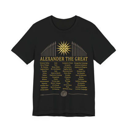 Alexander Campaign and Battles T-Shirt