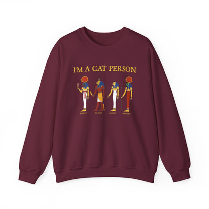 I'm a Cat Person Sweatshirt