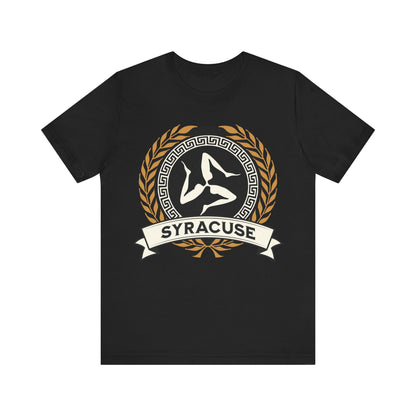 Syracuse Ancient Greek City-State - Polis of Syracuse Symbol - Syracusan History - T-shirt