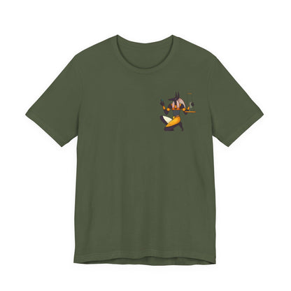 Military Green / S Weighing of the Heart - Double Sided T-Shirt