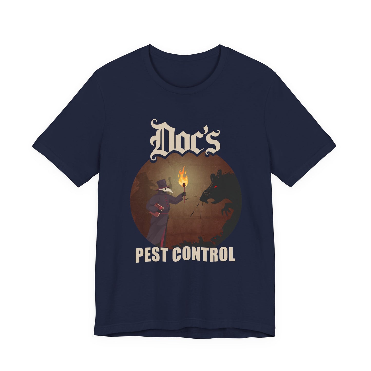 Doc's Pest Control - Black Death T-Shirt