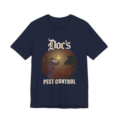Doc's Pest Control - Black Death T-Shirt