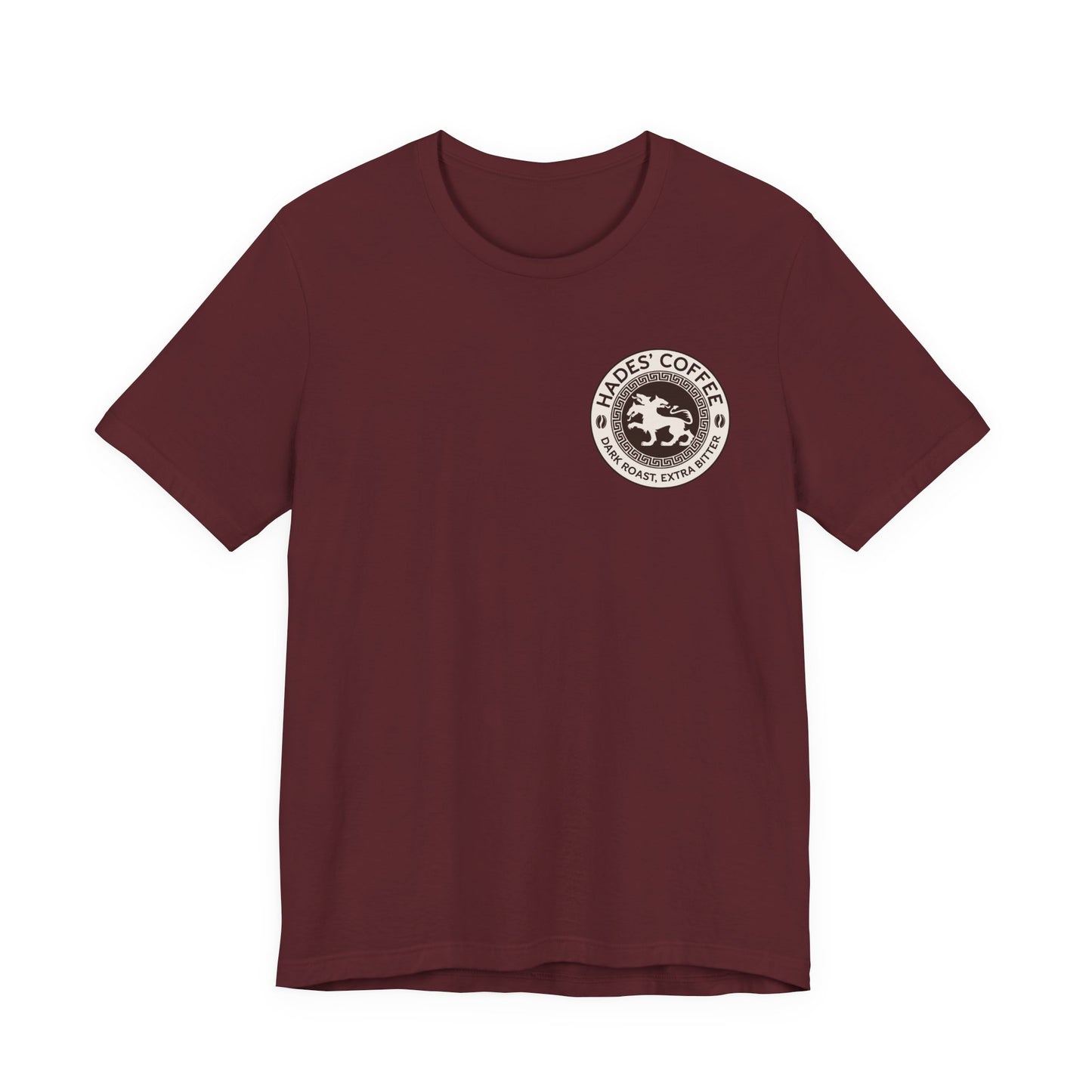Hades Coffee - Funny Greek Mythology Double Sided T-Shirt