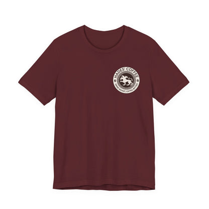 Hades Coffee - Funny Greek Mythology Double Sided T-Shirt