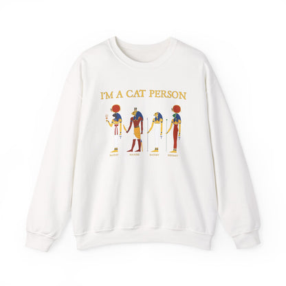 I'm a Cat Person Sweatshirt