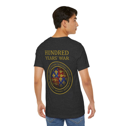 Hundred Years War Battles - Double Sided T-Shirt
