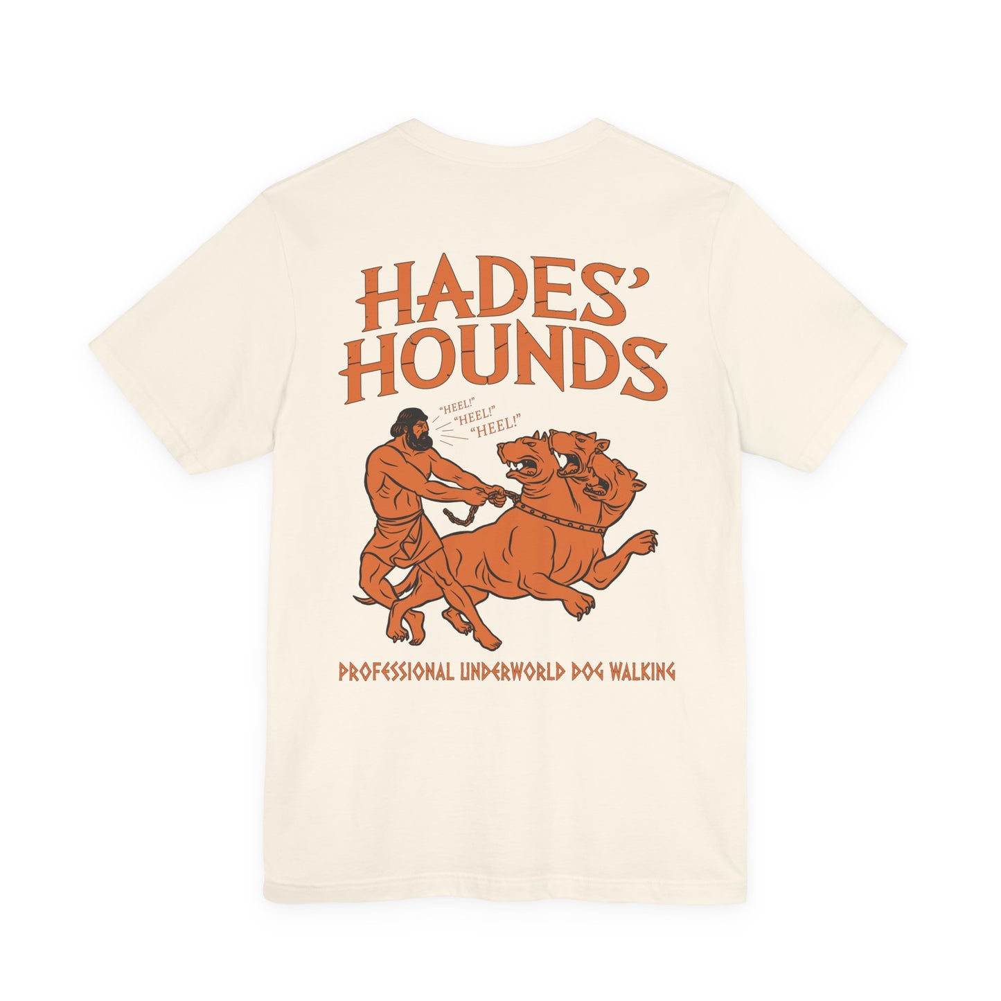 Hades' Hounds Dog Walking - Double Sided T-Shirt