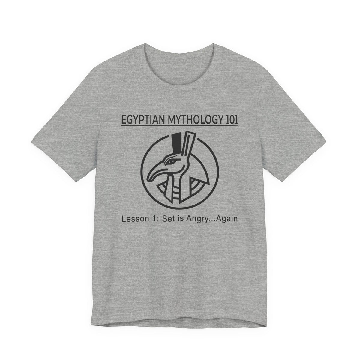 Athletic Heather / S Egyptian Mythology 101 T-Shirt