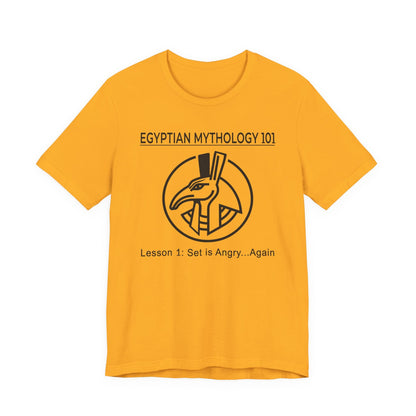 Gold / S Egyptian Mythology 101 T-Shirt