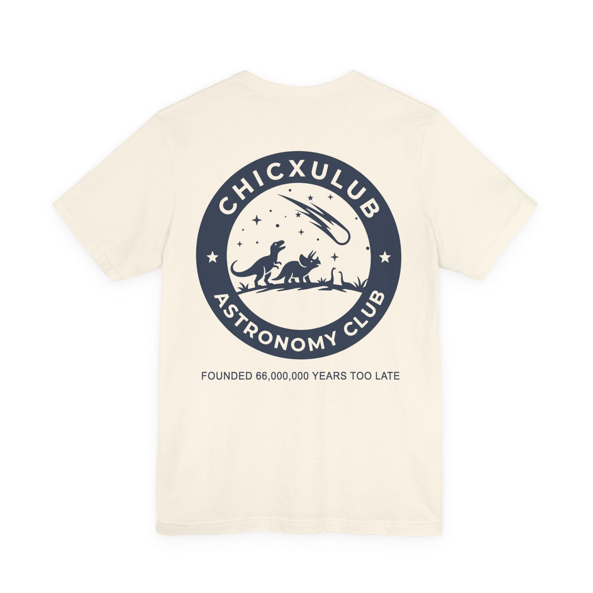 Chicxulub Astronomy Club Double Sided T-Shirt