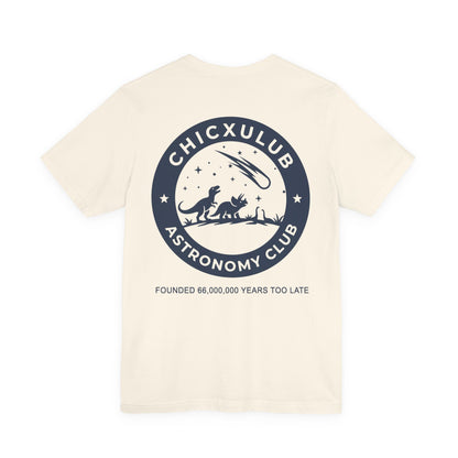Chicxulub Astronomy Club Double Sided T-Shirt