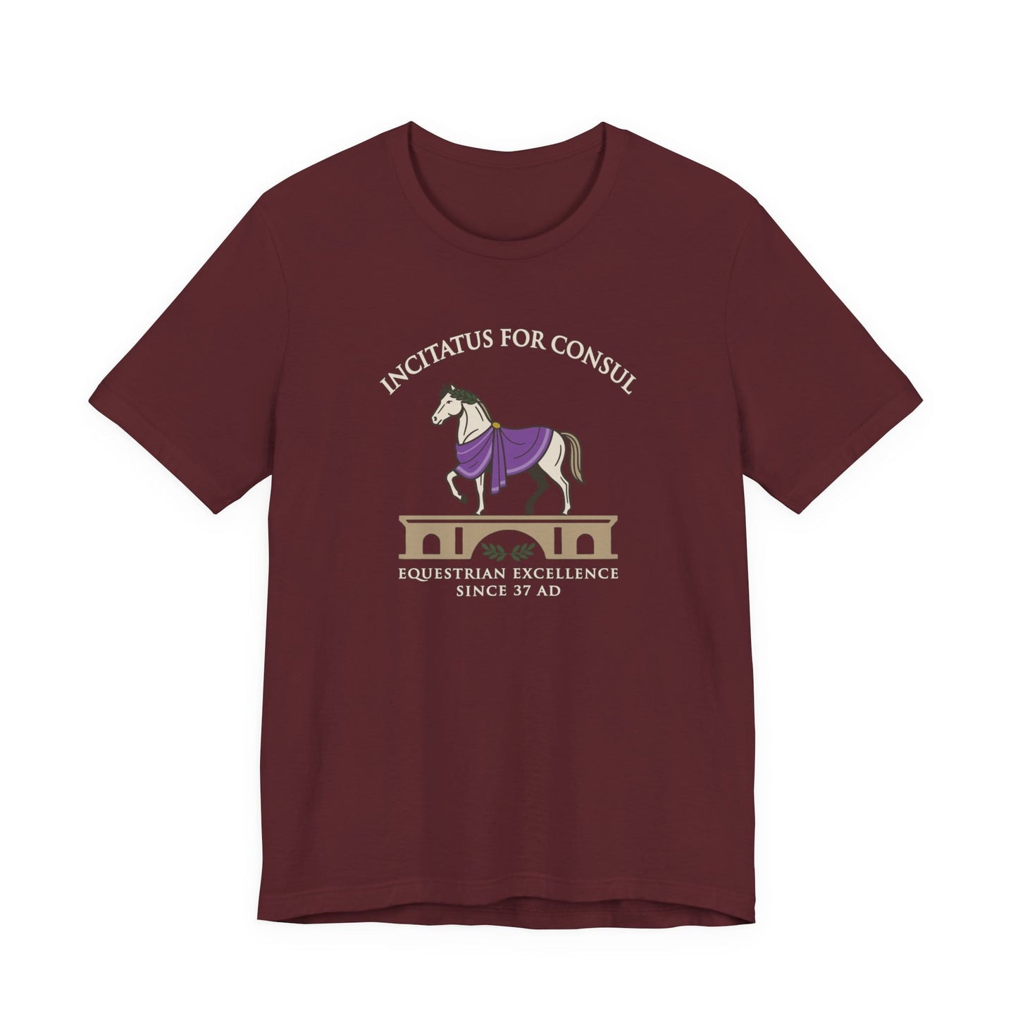 Caligula's Horse - Incitatus for Consul T-Shirt