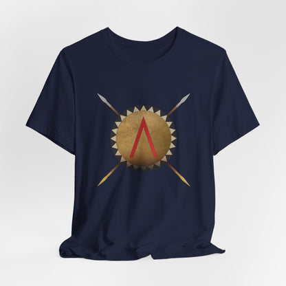 Spartan Hoplite Shield T-Shirt