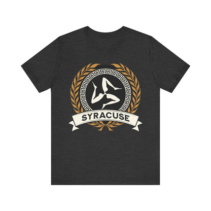 Syracuse Ancient Greek City-State - Polis of Syracuse Symbol - Syracusan History - T-shirt