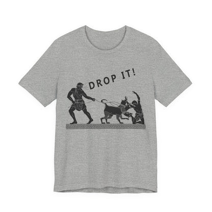 DROP IT! Hades and Cerberus T-Shirt