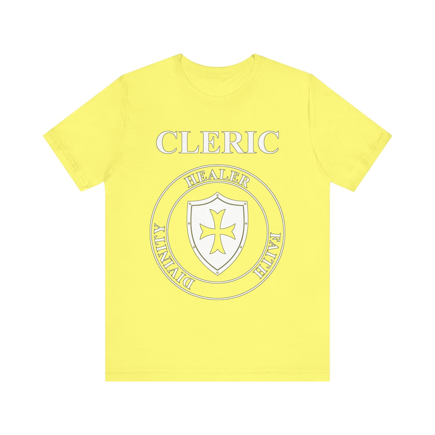 Cleric Holy Warrior T-Shirt