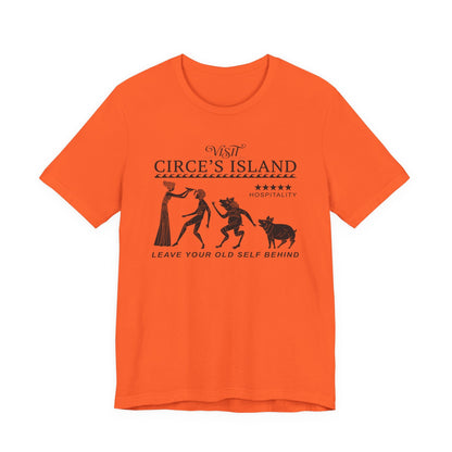 Orange / S Visit Circe's Island T-Shirt