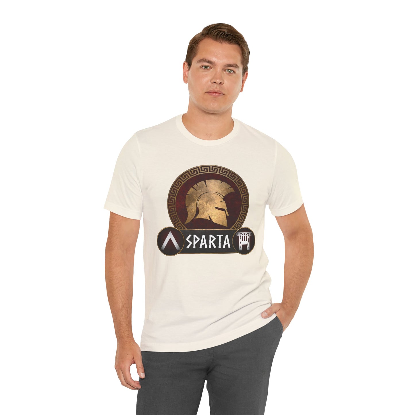 Sparta - Spartan Helmet and Shields T-Shirt