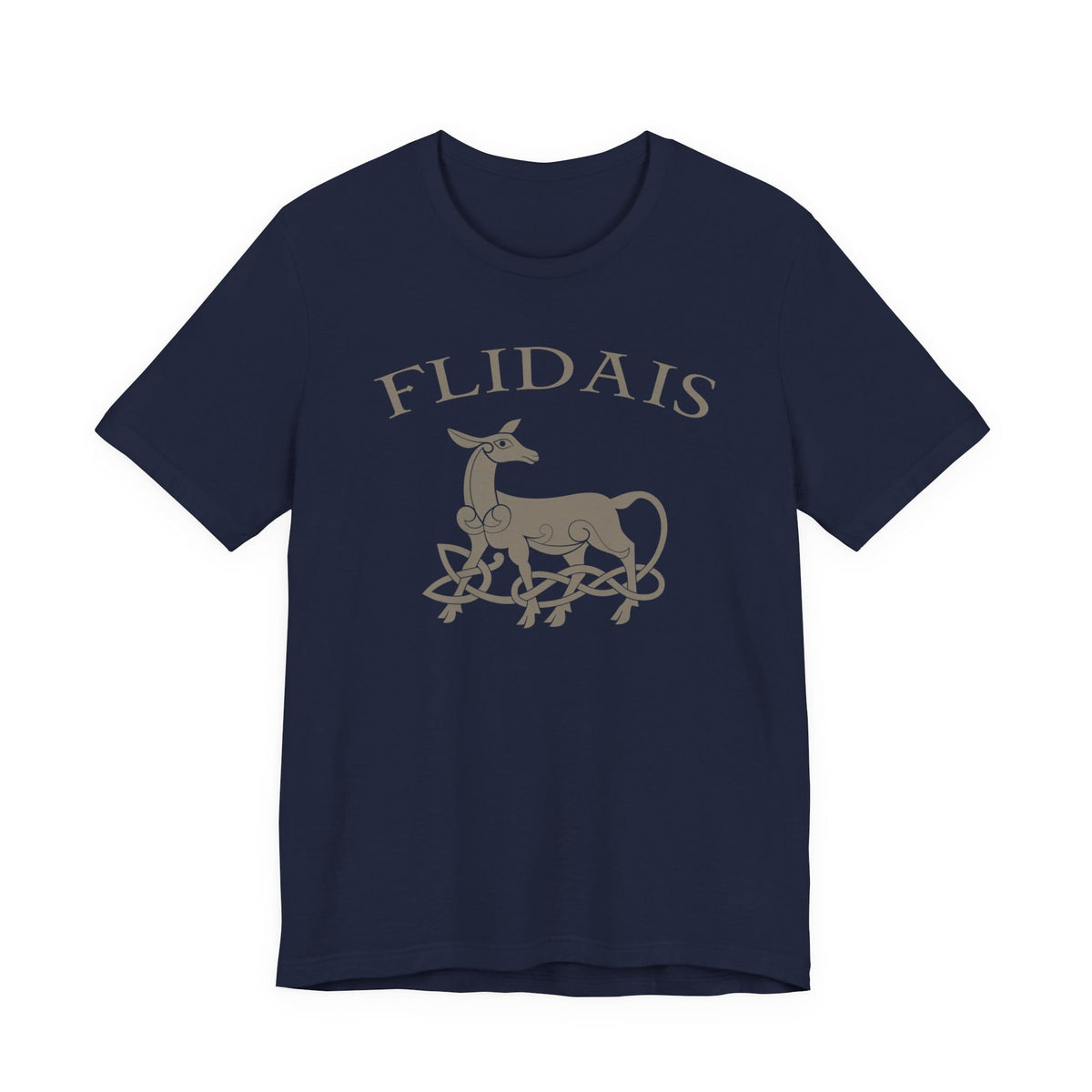 Navy / S Flidais Celtic Goddess T-Shirt