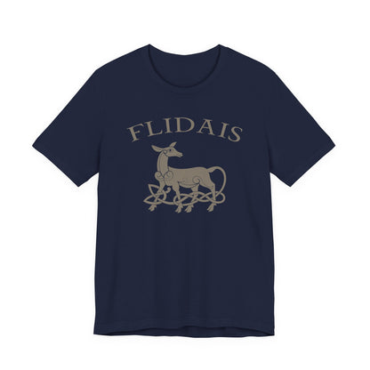 Navy / S Flidais Celtic Goddess T-Shirt