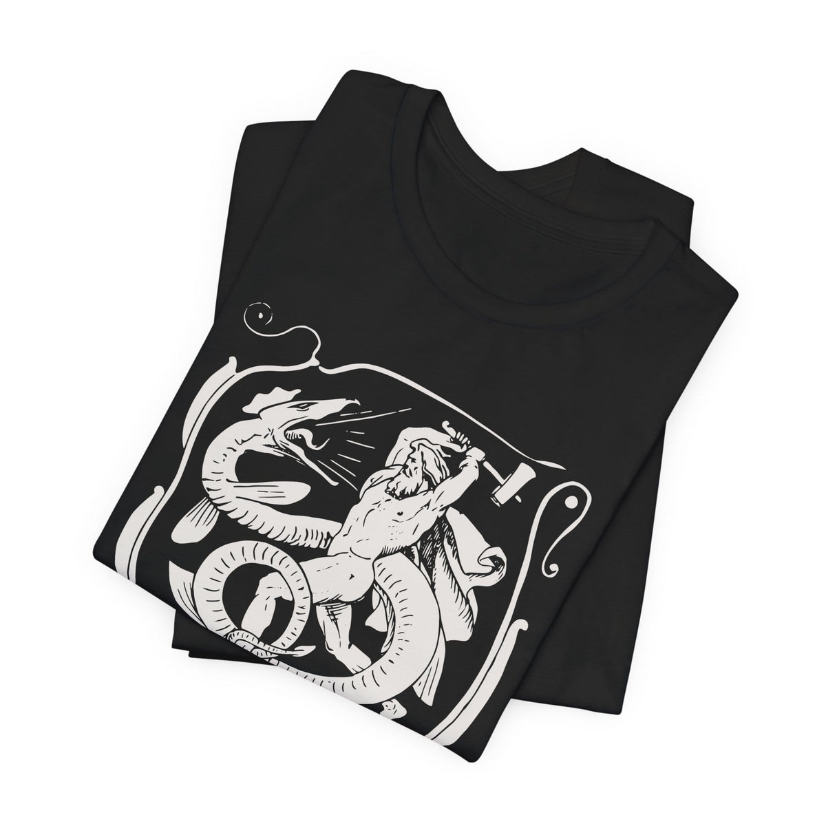 Thor vs Jormungandr Ragnarok T-Shirt