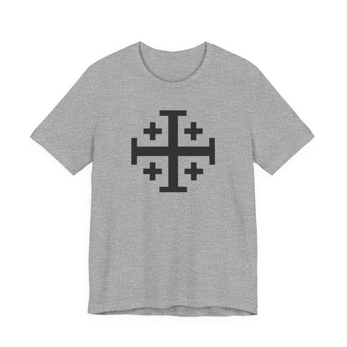 Athletic Heather / S Jerusalem Cross T-Shirt