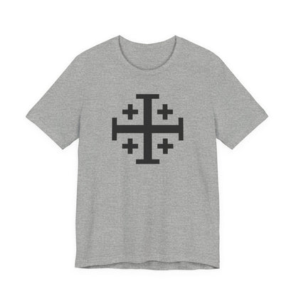 Athletic Heather / S Jerusalem Cross T-Shirt