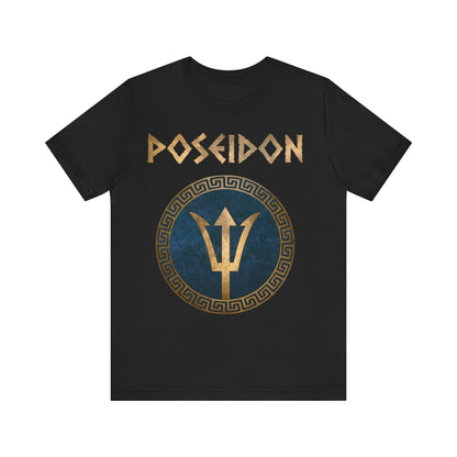 Poseidon Greek God Trident T-Shirt
