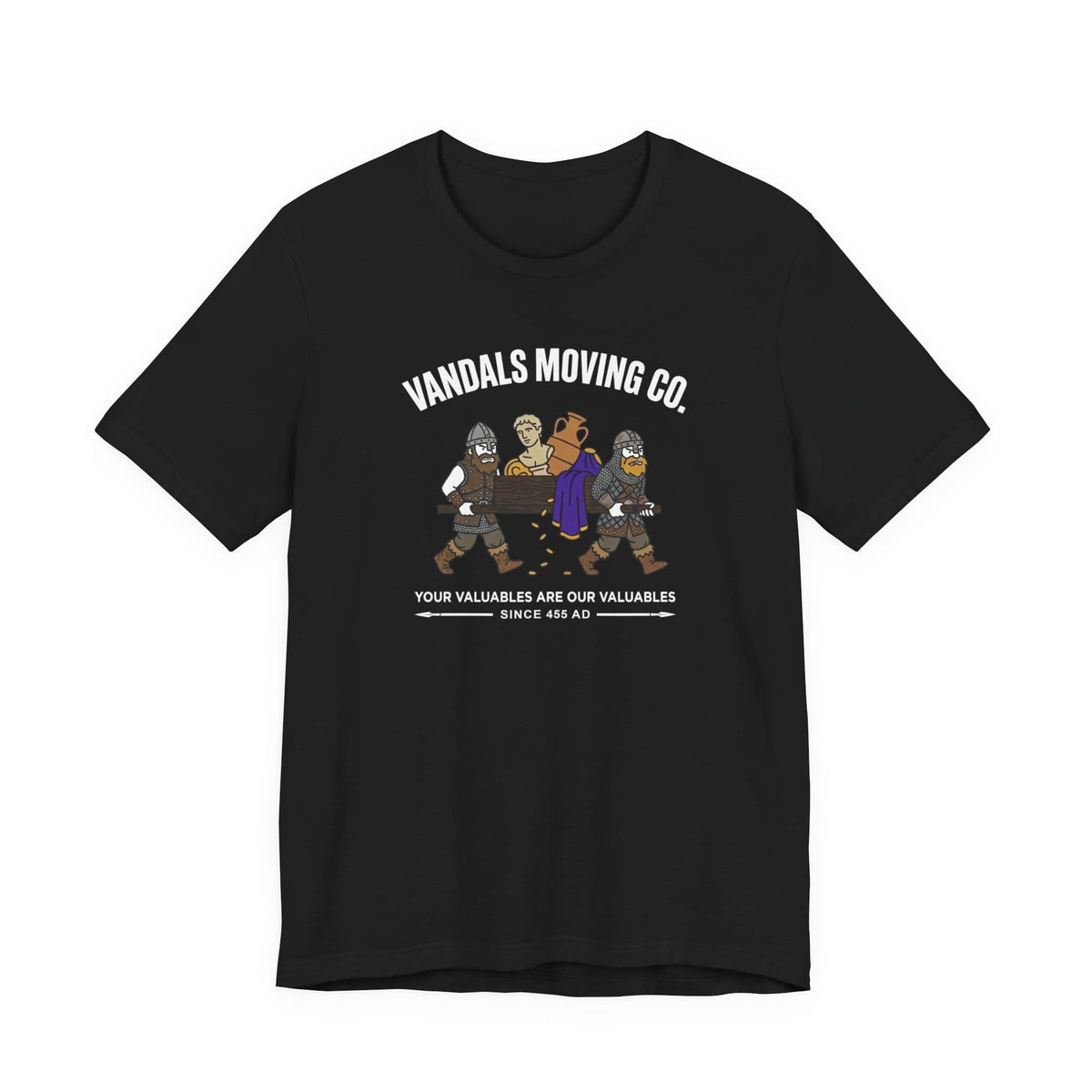 Black / S Vandals Moving Co. T-Shirt